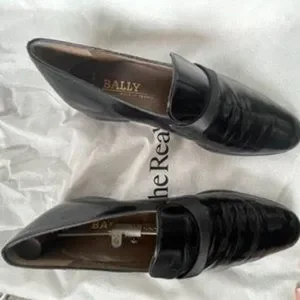 BALLY FRANCE men black patent leather loafer SIZE 12 Bally | Shoes | Bally France Men Black Patent Leather Loafer  main image 3